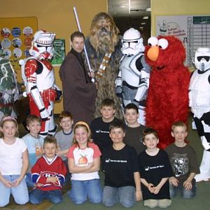 Children's party with friends from Alliance Imperiale 2008