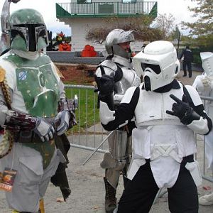 Trooping at the Festival d'Halloween de Blainville 2007