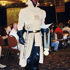 My Friend ScottMaul who won in his category for his fantastic Darth Maul costume.