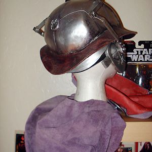 Helmet and Faux Cape