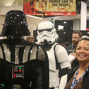 Me as Vader, Jeff in my TK at SDCC 08'