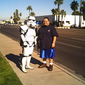 ME AND STORM TROOPER