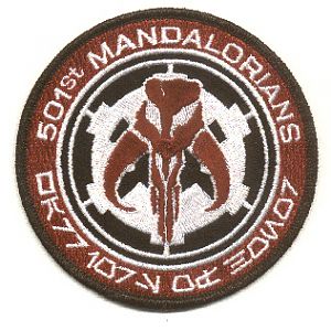501st Mandalorian Patch