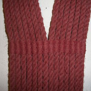 Frayed Girth Belt