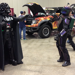 Armor 1 vs Vader1
Planet Comicon '14