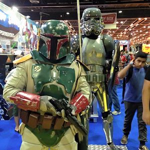 Comic Con Dubai 2015 and a Stormtrooper