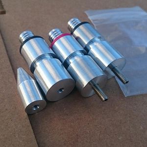 More pictures of the CNC aluminum Knee Darts