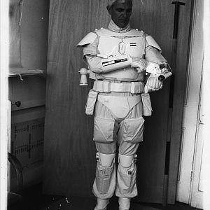 Boba Fett Supertrooper Costume Test Fitting